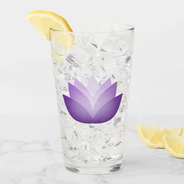 Bonito Morado Lotus Flower (Anverso (hielo))