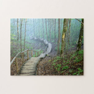 Bonito Paisaje Naturaleza Bosque Jigsaw Puzzle