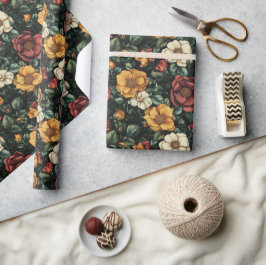 Bonito papel de envolvimiento de Boho Rosa