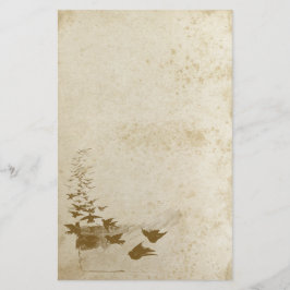 Bonito papel de papelería de pájaro con manchas an