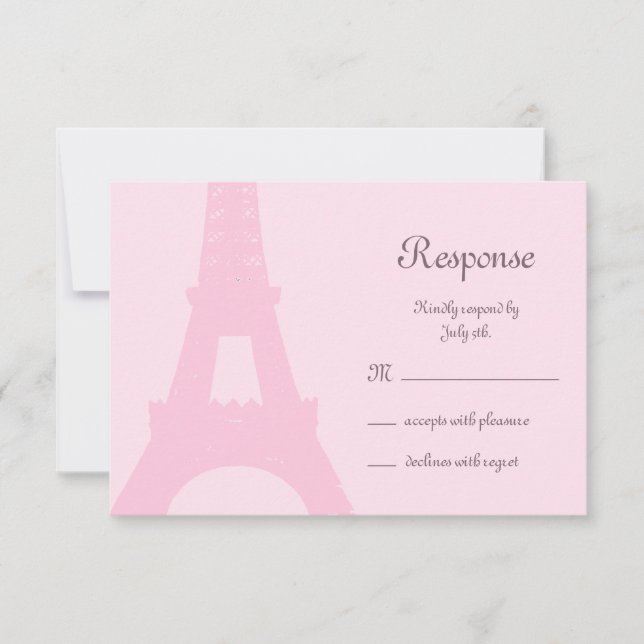 Bonito París RSVP (Anverso)