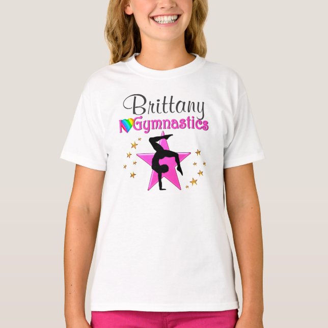 BONITO PINK ME ENCANTA LA GIMNASTICA EN CAMISA (Anverso)