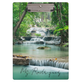 Bonito portapapeles de Cascada