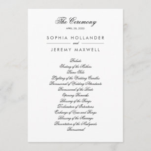 Bonito programa plano en blanco y negro