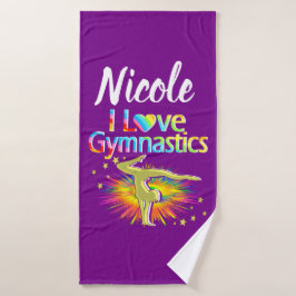 BONITO PÚRPURA ME ENCANTA EL DISEÑO DE GIMNASTICAS