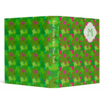 Bonito real rosado y marfil verde