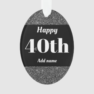 Bonito regalo de cumpleaños personalizado adorno 4