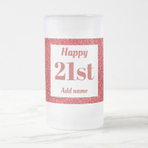 Bonito regalo personalizado de tazas de vidrio de 
