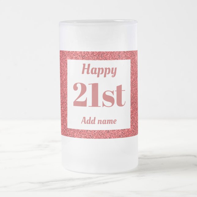 Bonito regalo personalizado de tazas de vidrio de  (Centro)