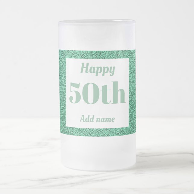 Bonito regalo personalizado de tazas de vidrio de  (Centro)