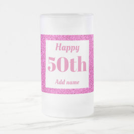 Bonito regalo personalizado de tazas de vidrio de 