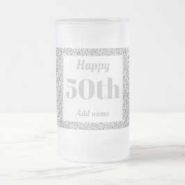 Bonito regalo personalizado de tazas de vidrio de 