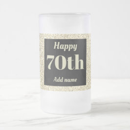 Bonito regalo personalizado de tazas de vidrio de 