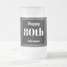 Bonito regalo personalizado de tazas de vidrio de 