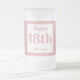 Bonito regalo personalizado de tazas de vidrio de 