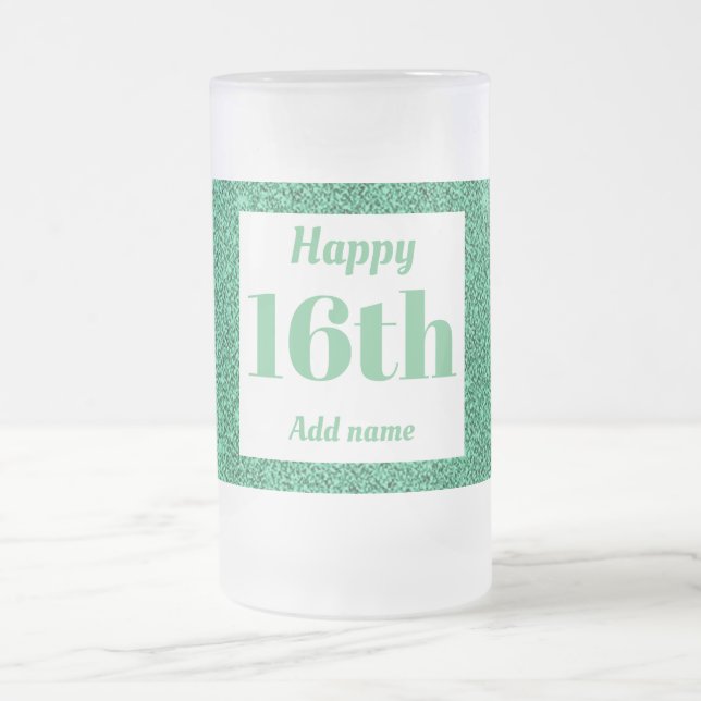 Bonito regalo personalizado de tazas de vidrio de  (Centro)
