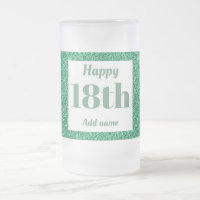 Bonito regalo personalizado de tazas de vidrio de 