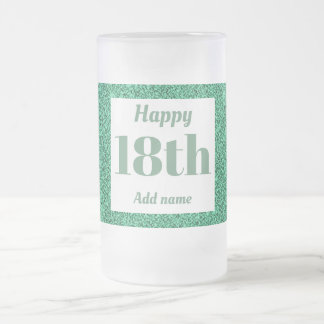 Bonito regalo personalizado de tazas de vidrio de 