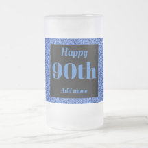 Bonito regalo personalizado de tazas de vidrio de 
