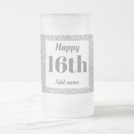 Bonito regalo personalizado de tazas de vidrio de