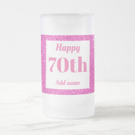 Bonito regalo personalizado de tazas de vidrio de 