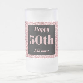 Bonito regalo personalizado de tazas de vidrio de 
