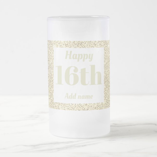 Bonito regalo personalizado de tazas de vidrio de  (Centro)