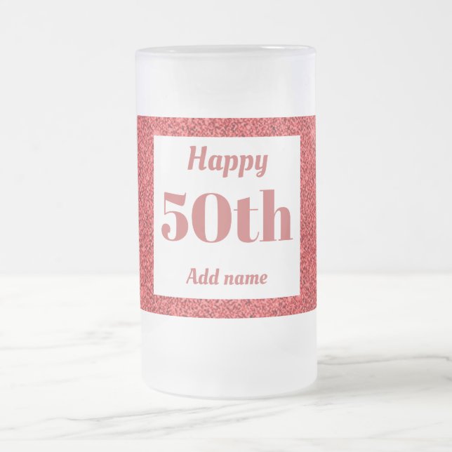 Bonito regalo personalizado de tazas de vidrio de  (Centro)