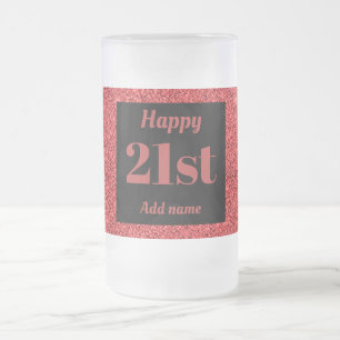 Bonito regalo personalizado de tazas de vidrio de