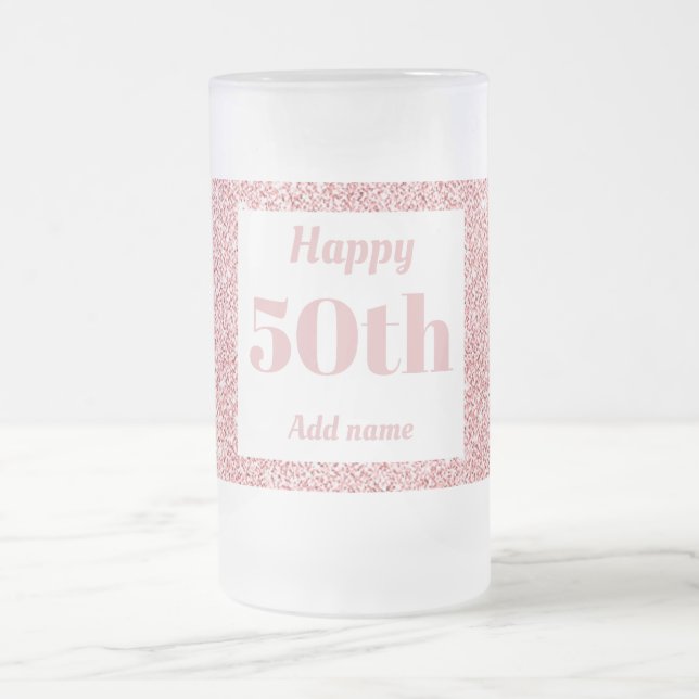 Bonito regalo personalizado de tazas de vidrio de  (Centro)