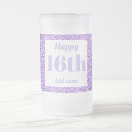 Bonito regalo personalizado de tazas de vidrio de