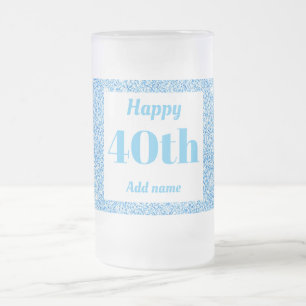 Bonito regalo personalizado de tazas de vidrio de