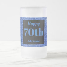 Bonito regalo personalizado de tazas de vidrio de 