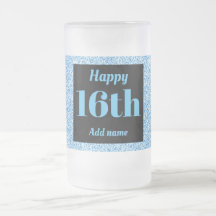 Bonito regalo personalizado de tazas de vidrio de