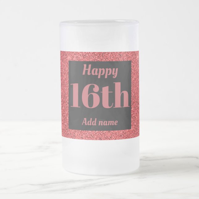 Bonito regalo personalizado de tazas de vidrio de  (Centro)