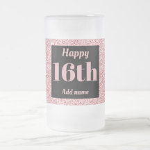 Bonito regalo personalizado de tazas de vidrio de