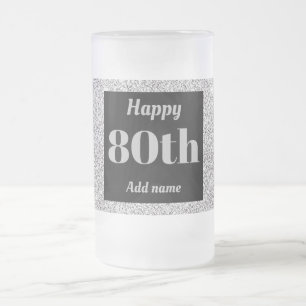 Bonito regalo personalizado de tazas de vidrio de 