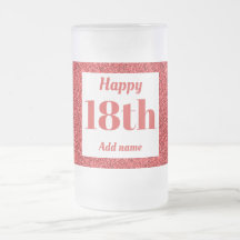 Bonito regalo personalizado de tazas de vidrio de 