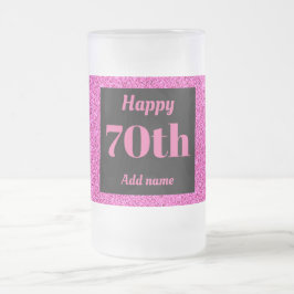 Bonito regalo personalizado de tazas de vidrio de 