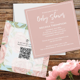 Bonito Rosa Bebé Botánico Rosa Bouquet Cute