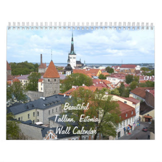 Bonito Tallín, Calendario de Muros de Estonia