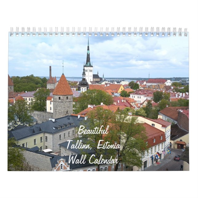 Bonito Tallín, Calendario de Muros de Estonia (Tapa)