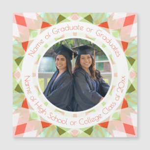 Bonito Verde Verde Graduación Foto Regalo Keepsake