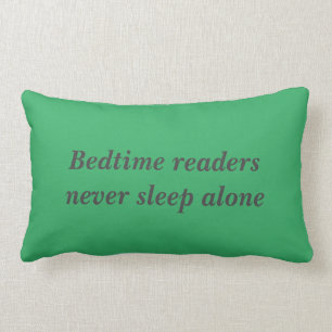 Bonito verde y gris oscuro lectura almohada lumbar
