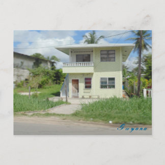 Bonito viaje por casa postal Guyana