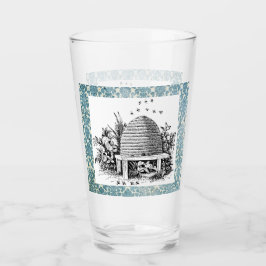 Bonito Vintage Bee Hive y Damask