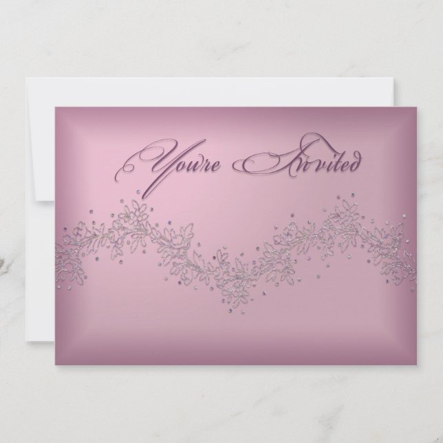 BONITO Y ROPA - INVITACIÓN FEMINININA PARA FIESTAS (Anverso)