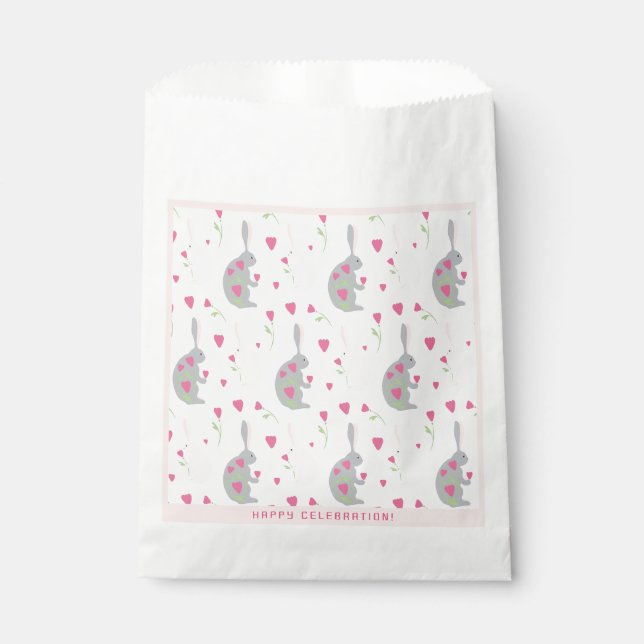 Bonitos conejitos. Bolsa de papel (Anverso)