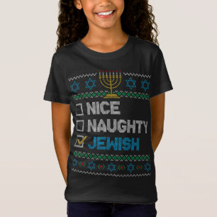 Bonitos Navidades judíos feos Sweater Funny H