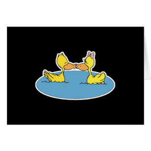 bonitos patos de besos